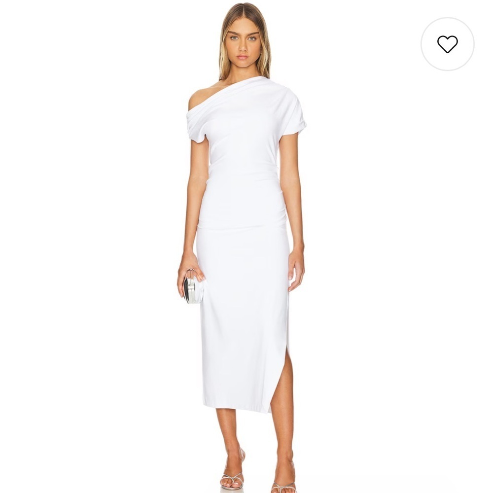 Amanda Uprichard Columba Dress in Optic White